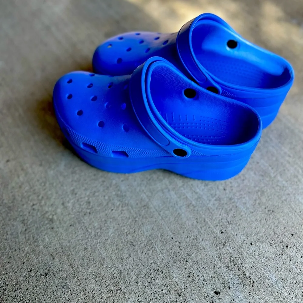 Platform croc style - Picture 1 of 4